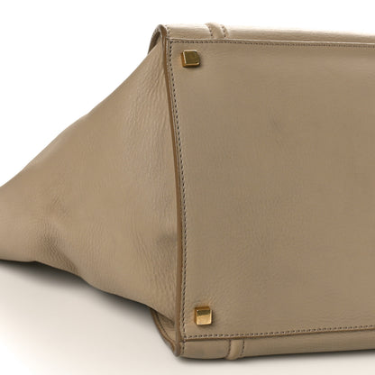 Celine Smooth Calfskin Medium Phantom Luggage Taupe 6 of 13