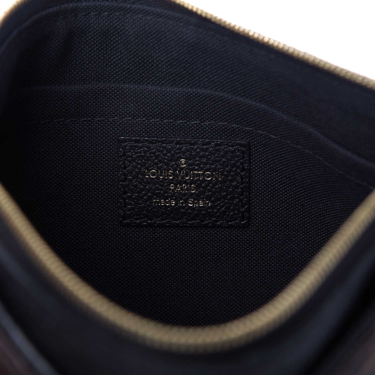 Louis Vuitton Monogram Pallas Clutch Black 8 of 10
