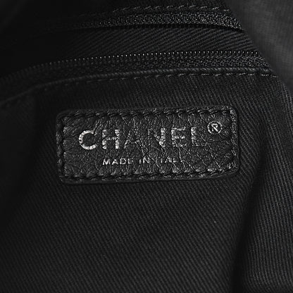 Chanel Lambskin Expandable Tote Black 6 of 10