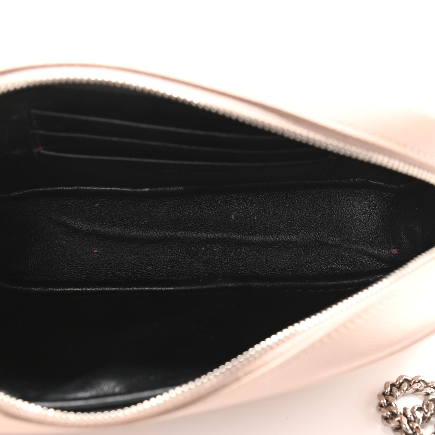 Grain De Poudre Matelasse Monogram Mini Lou Camera Bag Marble Pink