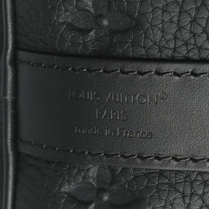 Louis Vuitton Monogram Taurillon Keepall Bandouliere 35 Black 6 of 9