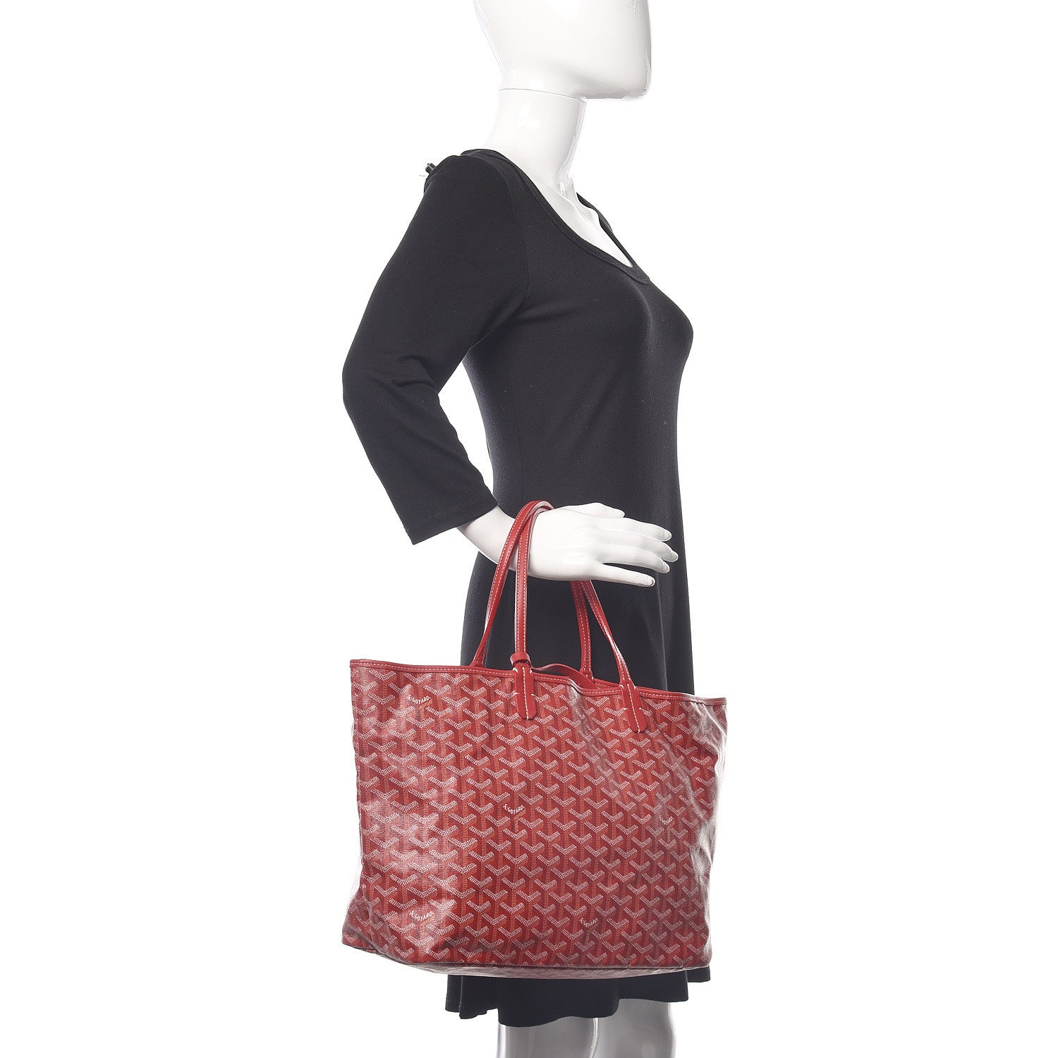 Goyard Goyardine Saint Louis PM Red 2 of 11