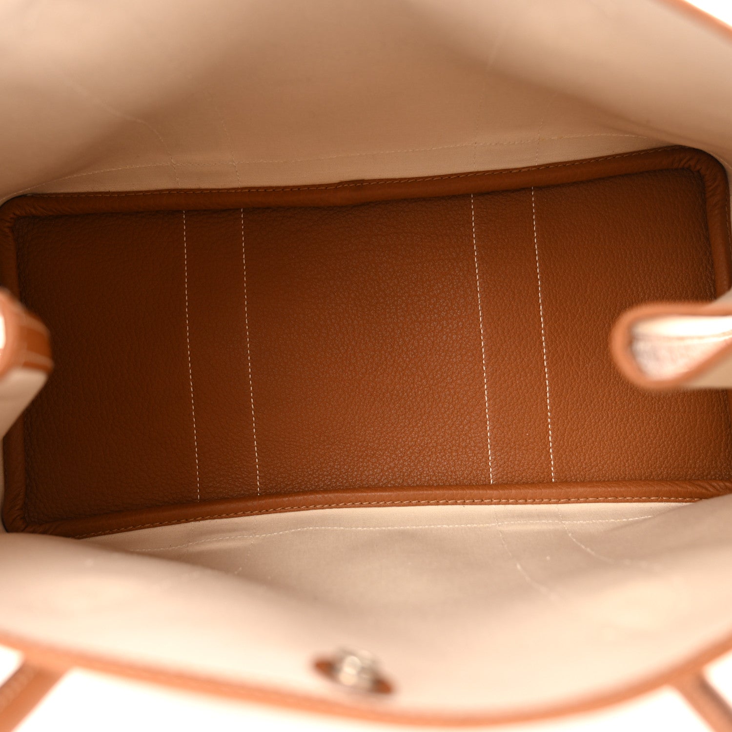 Hermes Toile Negonda Garden Party 36 MM Ecru Gold 5 of 13