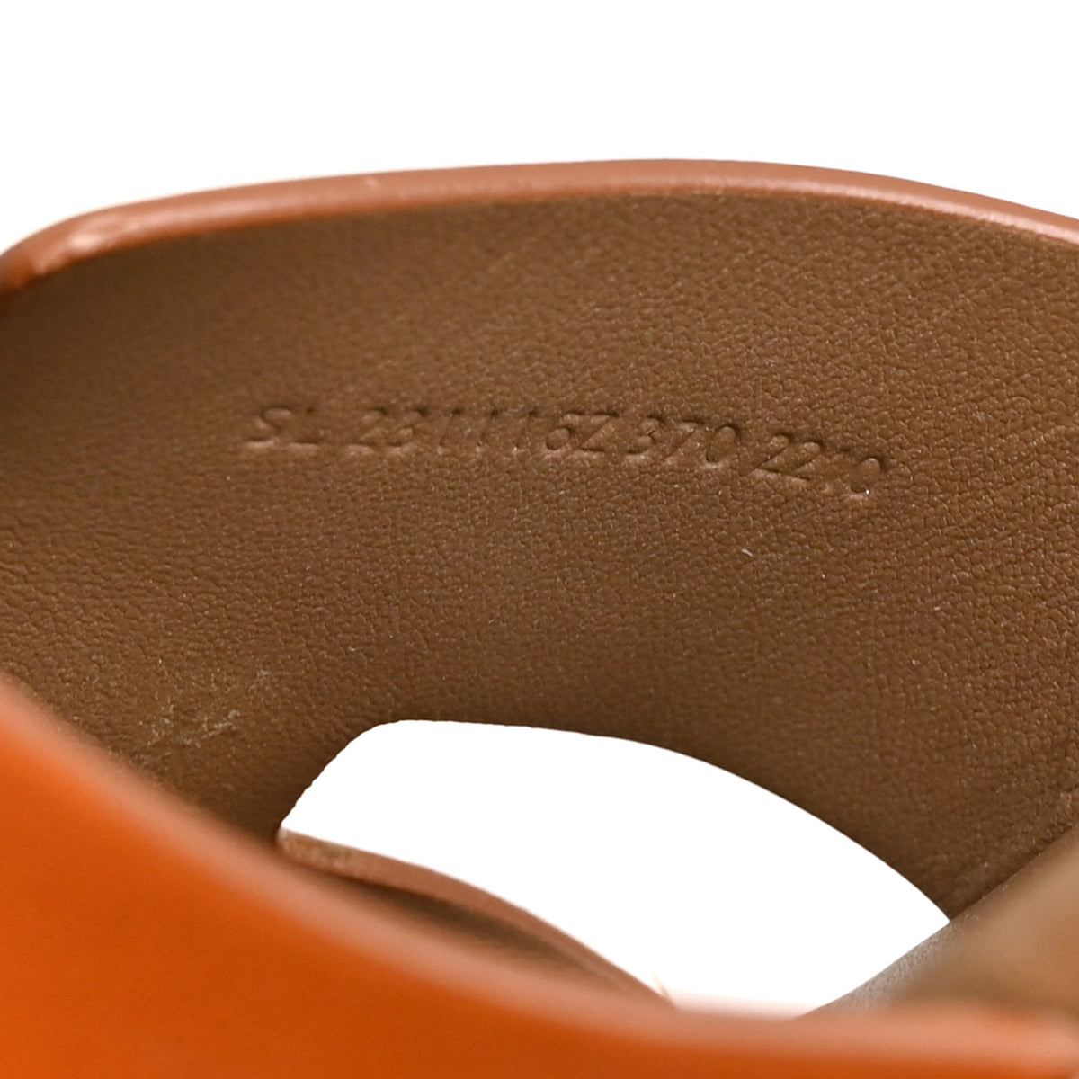 Calfskin Cork Eze 30 Sandals 37 Marron Glaise