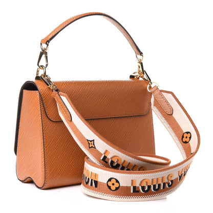 Louis Vuitton Epi Twist Shoulder Bag MM Gold Honey 3 of 10