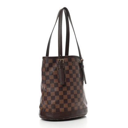 Louis Vuitton Damier Ebene Marais Bucket 23 3 of 9