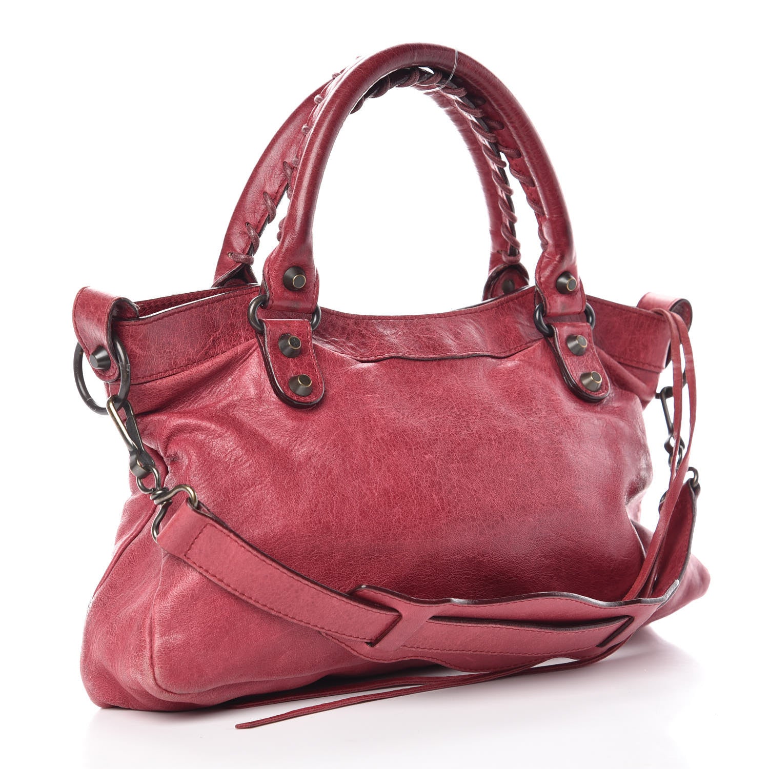 Balenciaga Agneau Classic Hardware First Pourpre 3 of 12