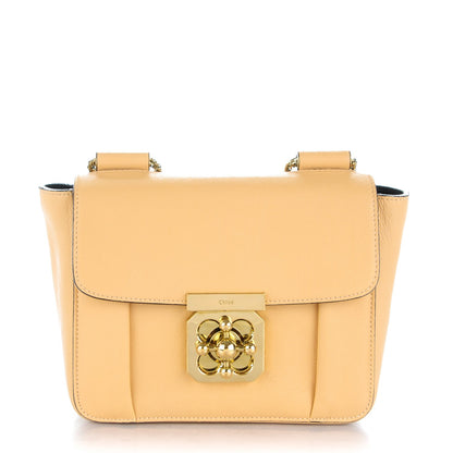 Chloe Goatskin Small Elsie Shoulder Bag Gingerbread 1 of 7