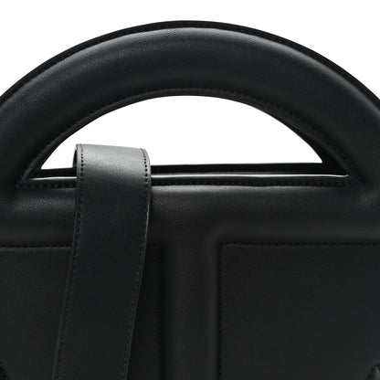Telfar Vegan Leather Major Circle Bag Black 8 of 12
