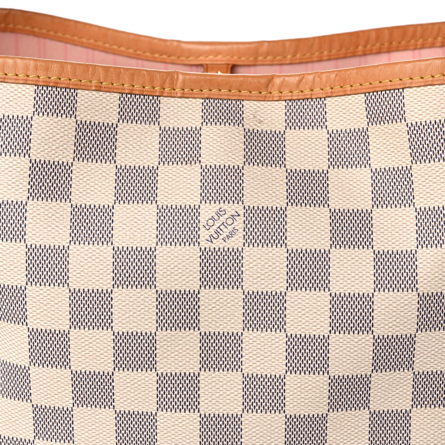 Damier Azur Delightful MM Rose Ballerine