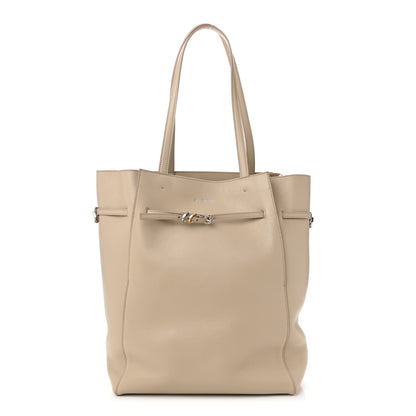 Givenchy Calfskin Voyou Medium North South Tote Natural Beige 1 of 10