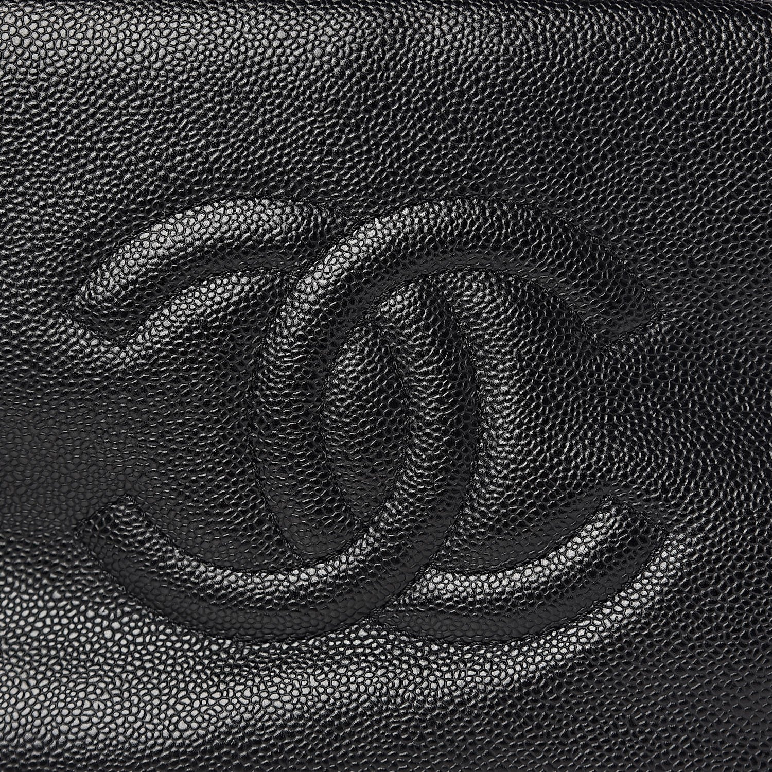 Chanel Soft Caviar CC Medium Top Handle Tote Black 12 of 14