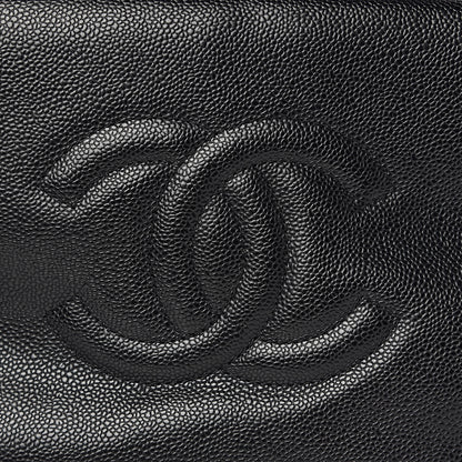Chanel Soft Caviar CC Medium Top Handle Tote Black 12 of 14
