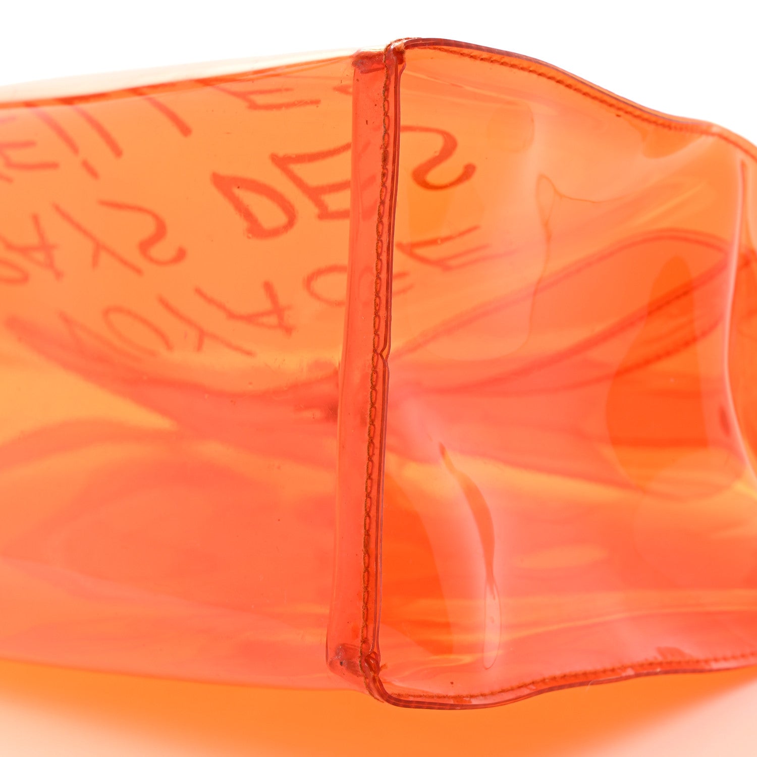 Hermes Vinyl Souvenir De L'Exposition Kelly Orange 8 of 13