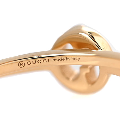 Gucci 18K Yellow Gold Double Connected Ring Set 56 7.5 5 of 6