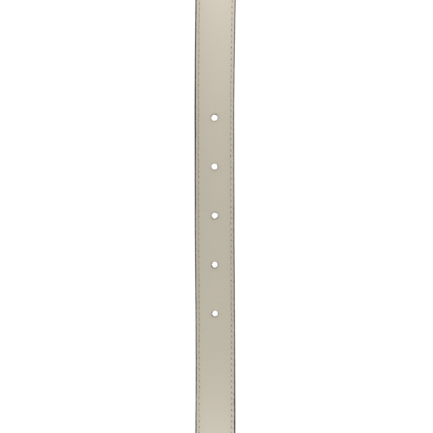 Calfskin Double G 20mm Belt 80 32 Mystic White