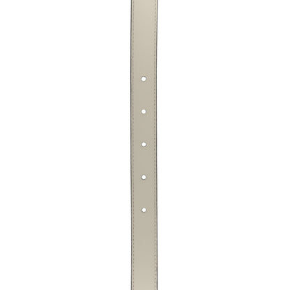 Gucci Calfskin Double G 20mm Belt 80 32 Mystic White 4 of 6