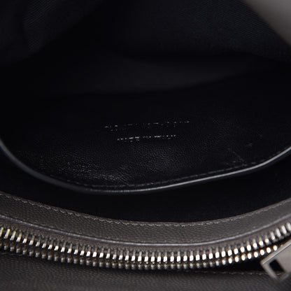 Saint Laurent Grain De Poudre Medium West Hollywood Monogram Fold-Over Earth 7 of 9