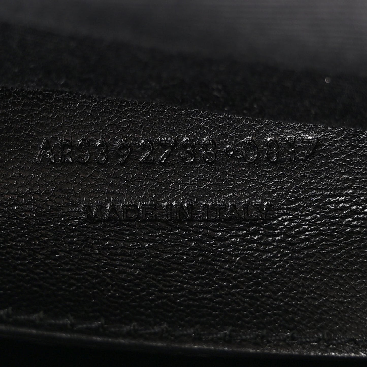 Sheepskin Matelasse Chevron Monogram Large College Satchel Black