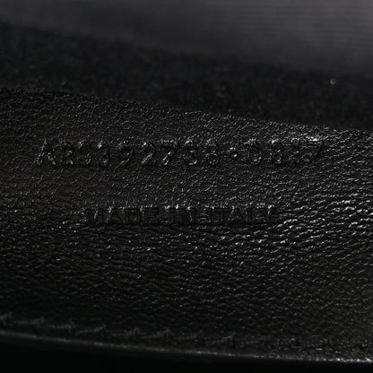 Saint Laurent Sheepskin Matelasse Chevron Monogram Large College Satchel Black 7 of 18