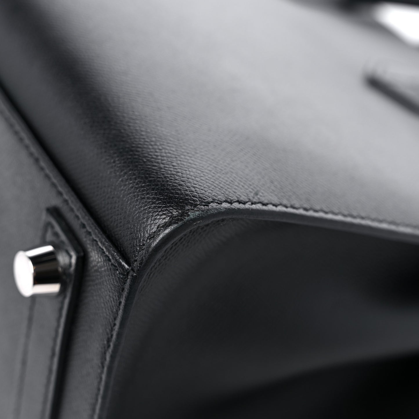 Madame Calfskin Birkin Sellier 25 Black