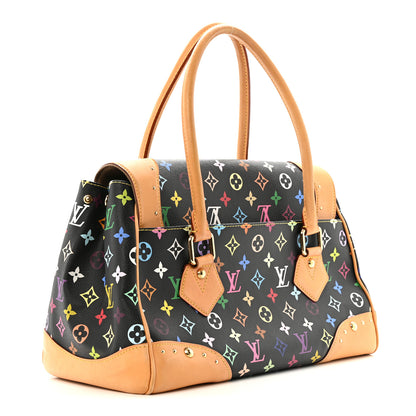 Louis Vuitton Monogram Multicolor Beverly GM Black 3 of 14