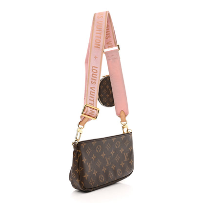 Louis Vuitton Monogram Multi Pochette Accessories Rose Clair 3 of 9