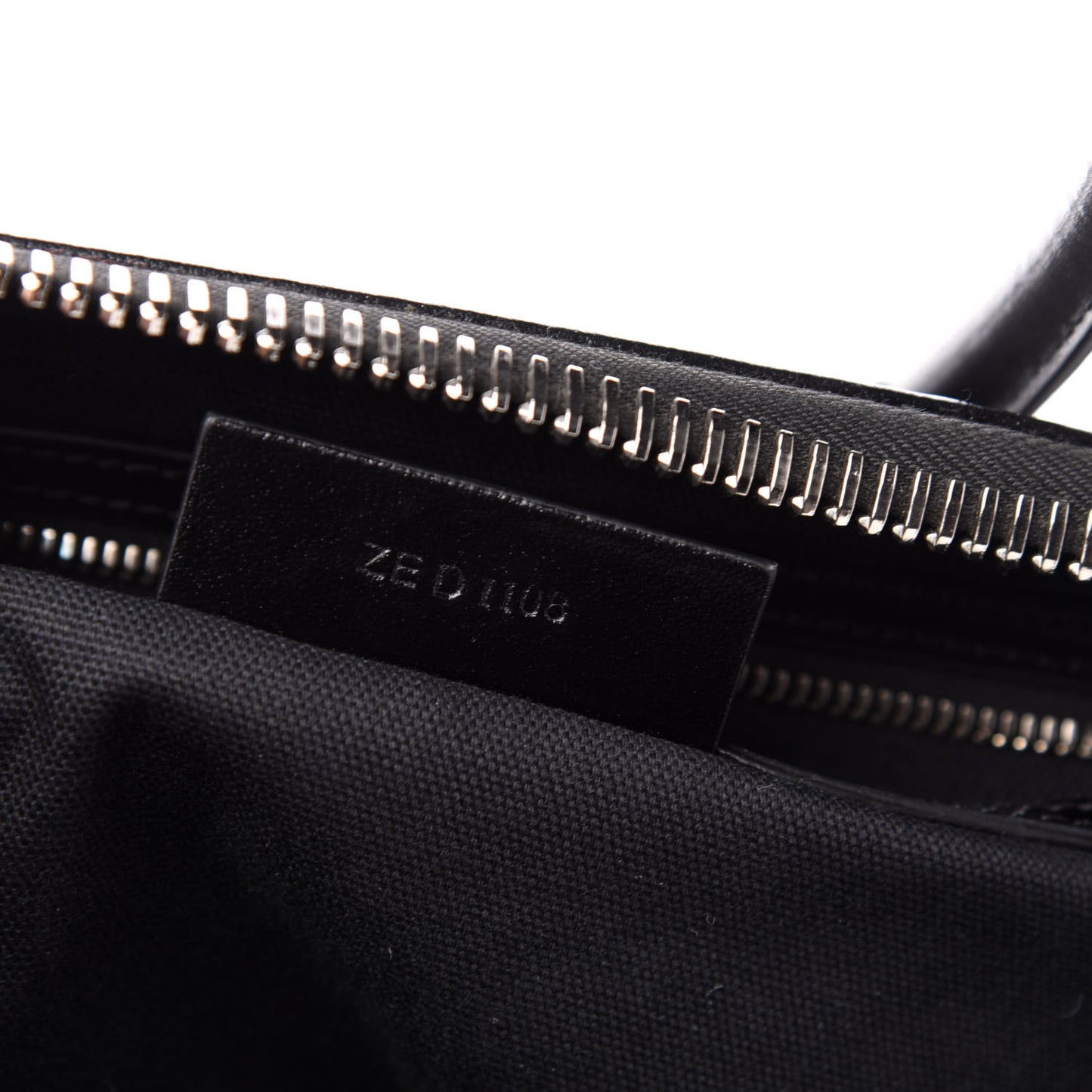 Shiny Lord Calfskin Medium Antigona Black