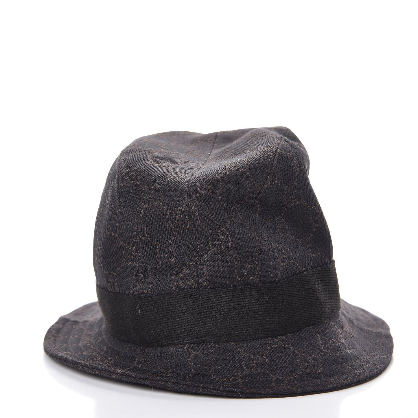 Monogram Bucket Hat Black M