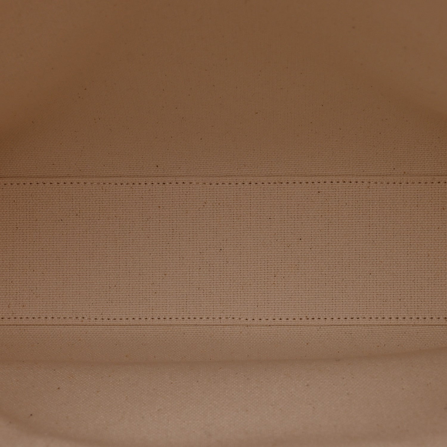 Celine Canvas Calfskin Logo Print Vertical Cabas Natural Tan 5 of 10