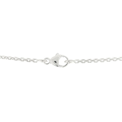 Louis Vuitton Sterling Silver Lockit Necklace 4 of 5
