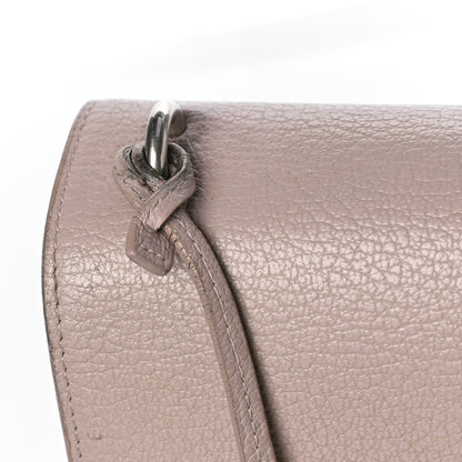 Saint Laurent Grained Calfskin Medium Monogram Marble Pink 20 of 23