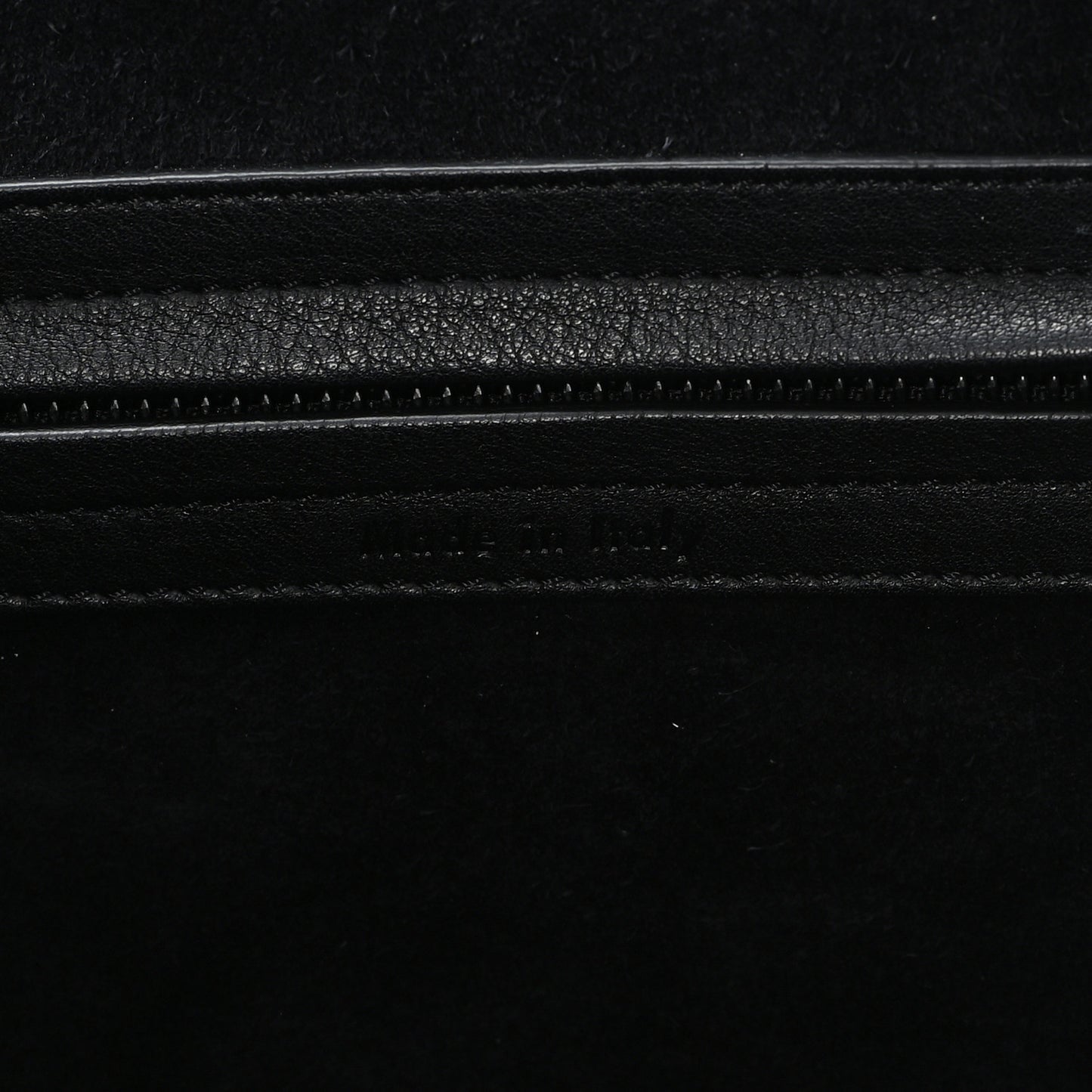 Supple Calfskin Medium Phantom Luggage Black