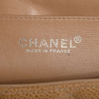 Chanel Caviar Jumbo Single Flap Beige 7 of 9