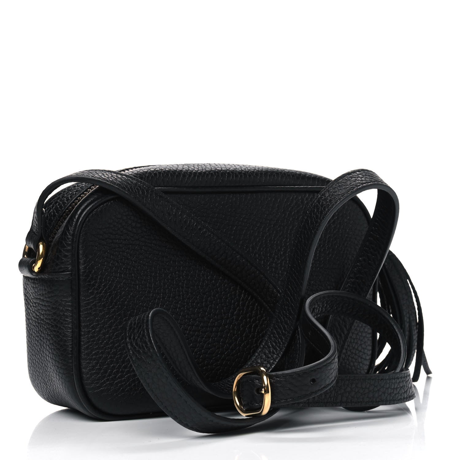 Gucci Pebbled Calfskin Mini Soho Disco Bag Black 2 of 4