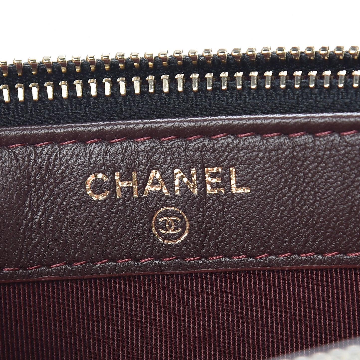 Lambskin Quilted Small Clutch With Chain Black