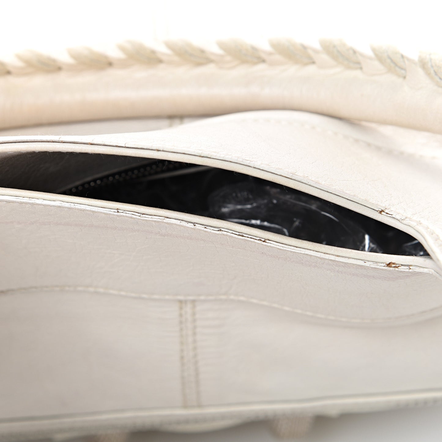 Agneau Giant 21 Silver Hardware Slim Hobo