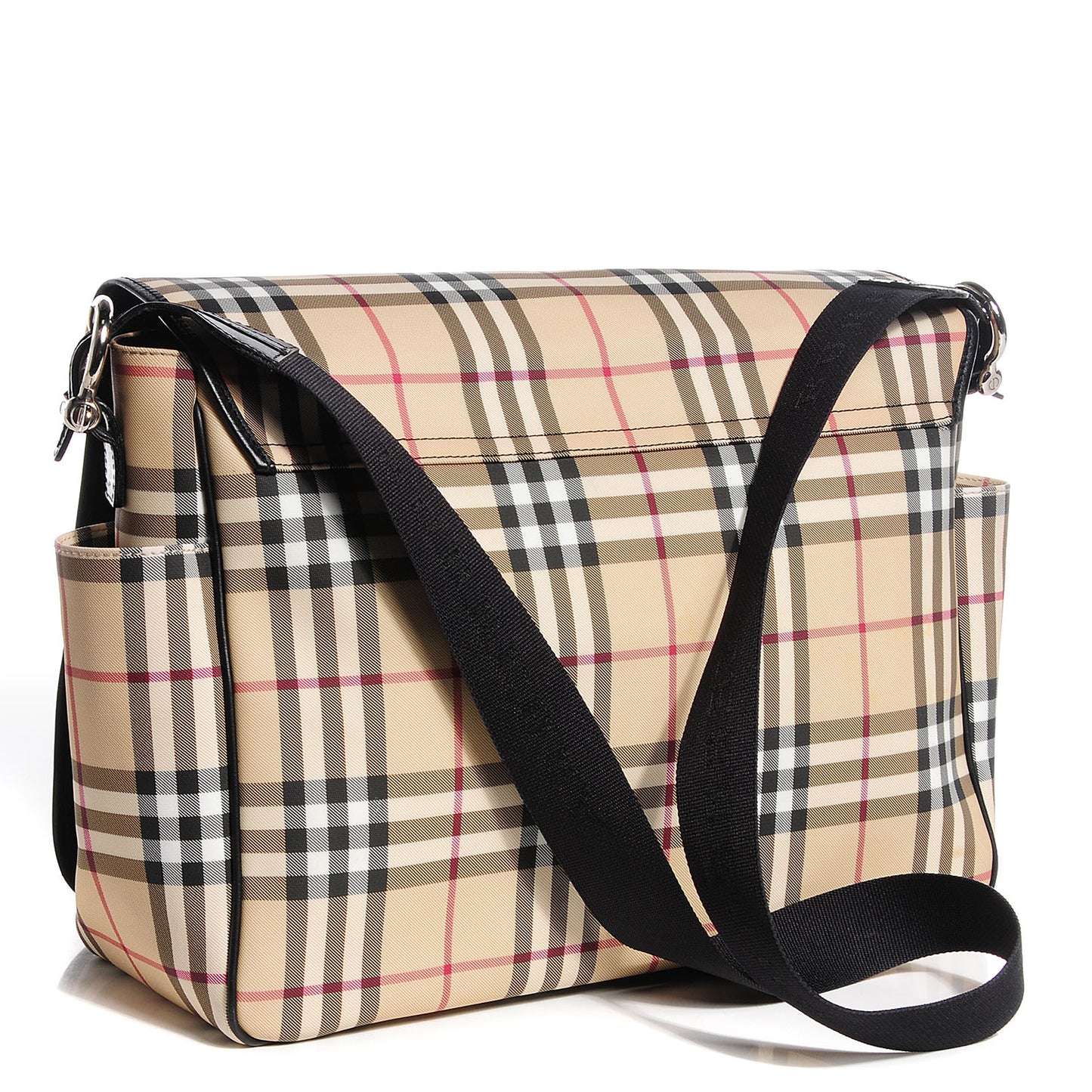 House Check Diaper Messenger Bag