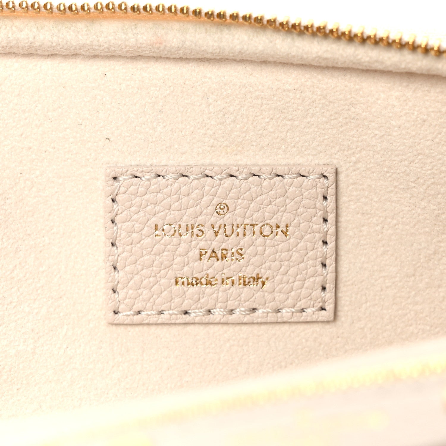 Louis Vuitton Empreinte Monogram Giant Mini By The Pool Bumbag Cream Saffron 6 of 9