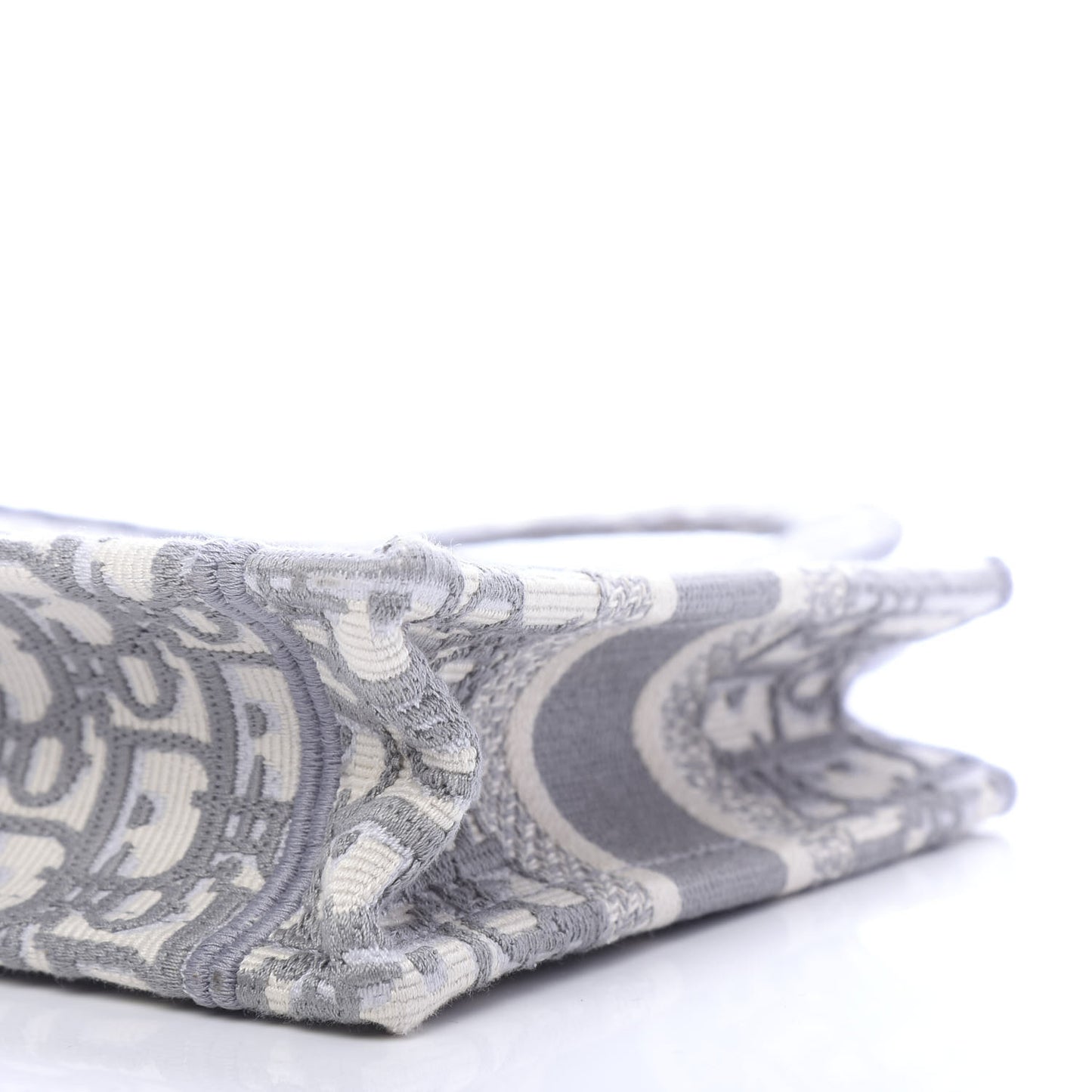 Oblique Mini Book Tote Grey Multicolor
