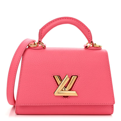 Louis Vuitton Taurillon Twist One Handle BB Dragon Fruit 1 of 11