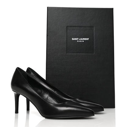 Saint Laurent Calfskin Pumps 36 Black 8 of 8