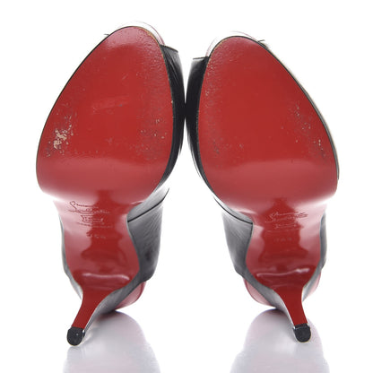 Christian Louboutin Nappa Architek 120 Pumps 36.5 Black Red 5 of 10