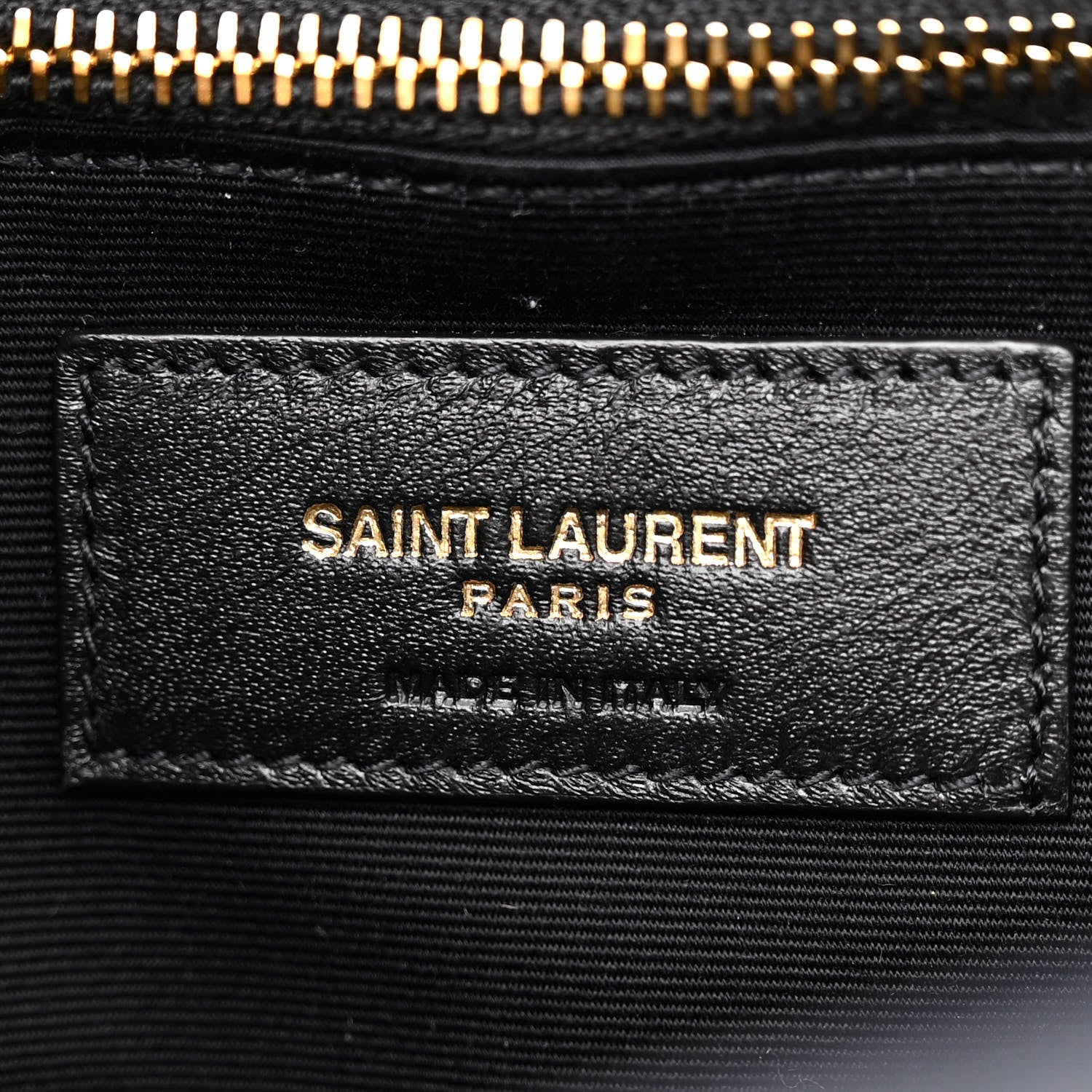Saint Laurent Lambskin Quilted Mini Becky Chain Bag Deep Marine 6 of 11