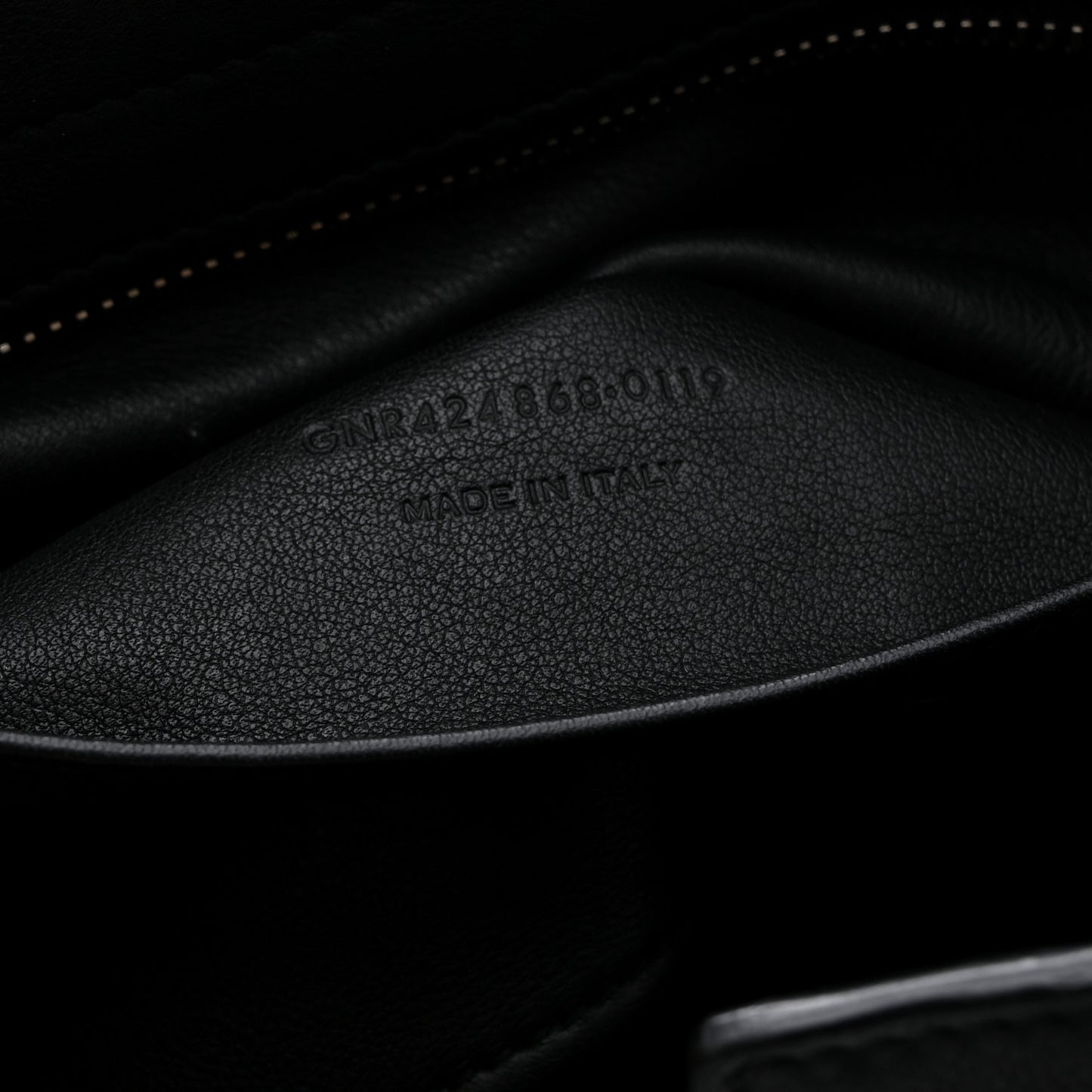 Calfskin Monogram Baby Downtown Cabas Black