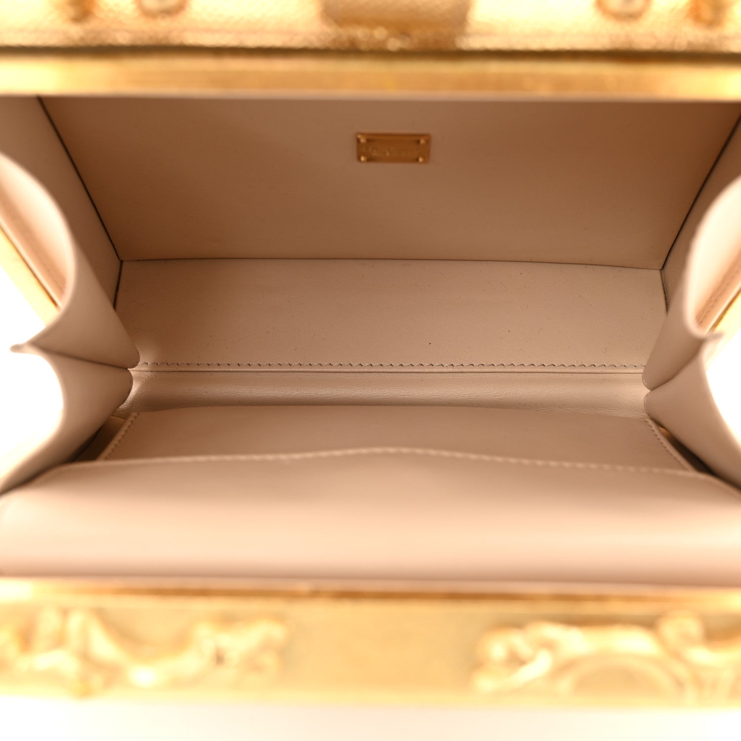 Dolce & Gabbana DOLCE & GABBANA Velvet Dolce Mirror Box Regine Gold 5 of 11