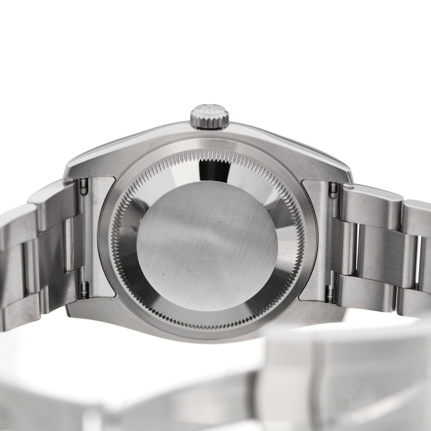 Stainless Steel 18K White Gold 36mm Oyster Perpetual Datejust Watch Silver Roman 116234