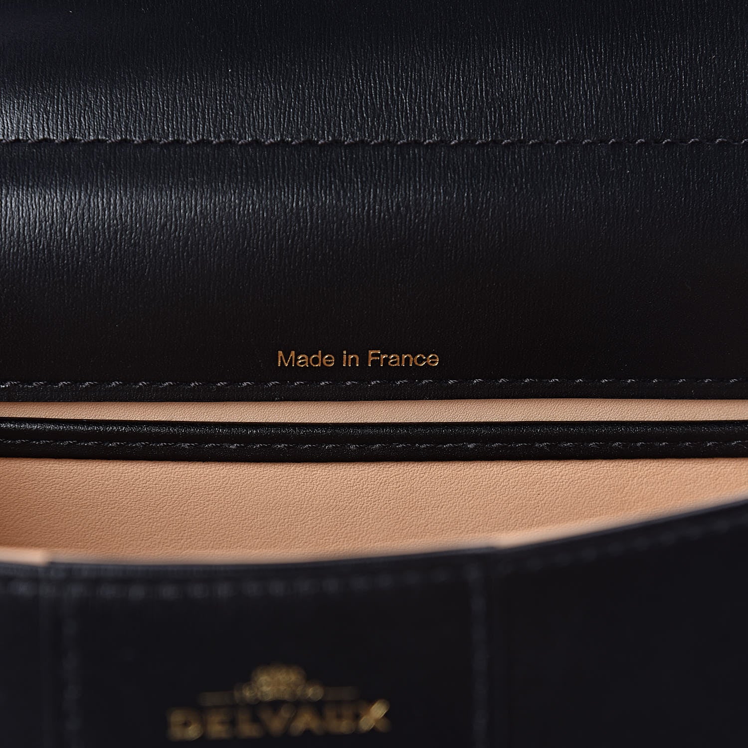 Delvaux Calfskin Mini Brillant Satchel Black 7 of 10