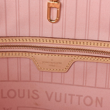 Louis Vuitton Damier Azur Tahitienne Neverfull MM 6 of 10
