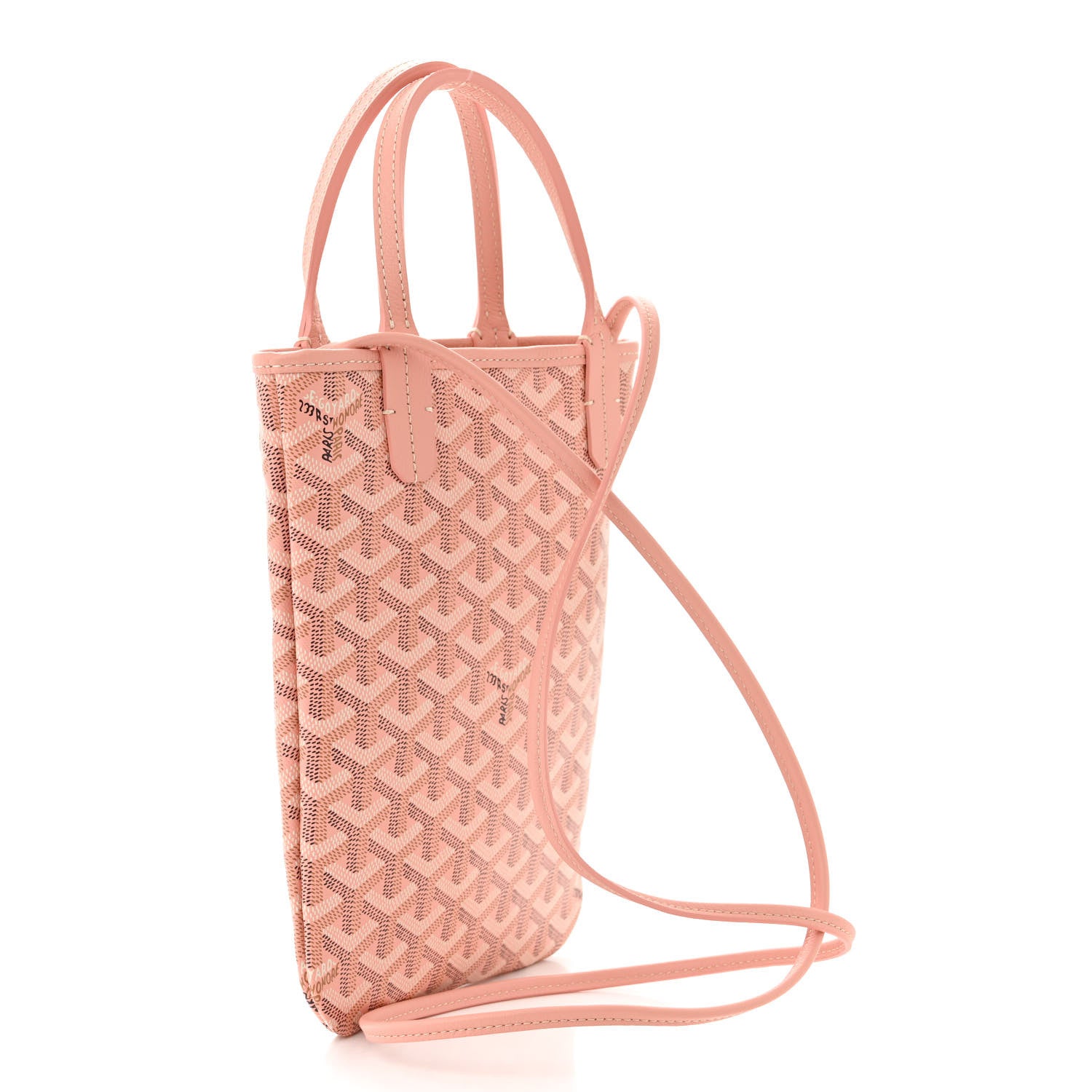 Goyard Goyardine Poitiers Tote Rose Poudre 3 of 10